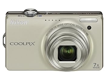 【中古】Nikon デジタル写真機 COOLPIX (クールピクス) S6000 三鞭酒しろがね色 S6000SL