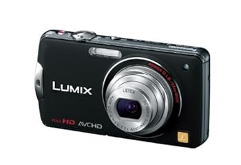 【中古】パナソニック デジタル写真機 LUMIX FX700 エクストラブラック DMC-FX700-K 1410万絵素 光学5倍望遠レンズ 広角24粍 3.0型タッチパネル液晶 盛りだくさん固定ディスク動