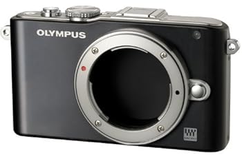 【中古】OLYMPUS 鏡鑑受け答え一眼 PEN Lite E-PL3 上半身 黒いこと E-PL3 BODY BLK