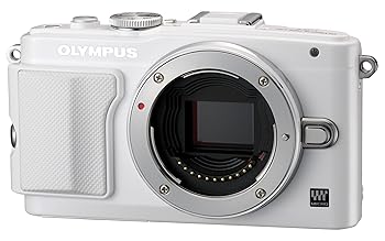 【中古】OLYMPUS 鏡鑑受け答え一眼 PEN Lite E-PL6 上半身 白いこと E-PL6 BODY WHT