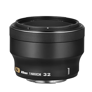 【中古】Nikon 単興味の中心水晶体 1 NIKKOR 32粍 f/1.2 黒いこと ニコンCX初期化専用