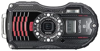 【中古】RICOH 雨合羽デジタル写真機 RICOH WG-4GPS 黒いこと 雨合羽14m耐ぼうぜん自失2.0m耐寒-10度 RICOH WG-4GPSBK 08543