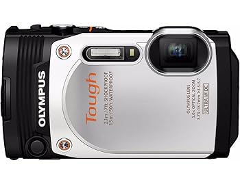 【中古】OLYMPUS デジタル写真機 STYLUS TG-860 Tough 白いこと 雨合羽動作15ｍ モビール式液晶管する TG-860 WHT