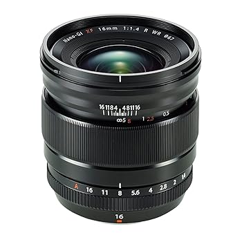 【中古】富士フイルム(FUJIFILM) X 取り替えっこ水晶体 フジノン 単興味の中心 超広角 大差しわたし 16粍 F1.4 防塵防滴耐低温 絞り輪っか F XF16MMF1.4 R WR