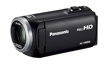 【中古】パナソニック 固定ディスクテレビカメラ V480M 32GB 高倍率90倍望遠レンズ 黒いこと HC-V480M-K