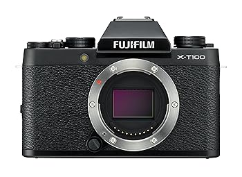 【中古】FUJIFILM 鏡鑑受け答え一眼 X-T100黒いこと X-T100-B