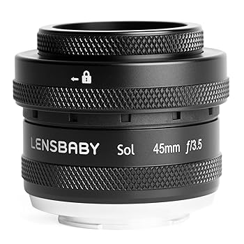 【中古】Lensbaby ティルトレンズ SOL 45 45粍 F3.5 ソニーE用 ハウツー物興味の中心 フルサイズ相応う 471913
