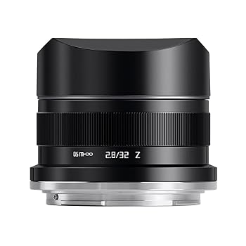 【中古】TTArtisan AF 32粍 f/2.8 水晶体 ニコンZ Zマウント 銘匠光学 (2年引き受ける付・国内置き目品) ロゴタイプ皆無 直販青写真