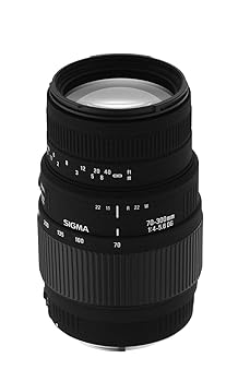 【中古】SIGMA 望遠ズームレンズ 70-300mm F4-5.6 DG MACRO ソニーA(α)マウント|Umibose店