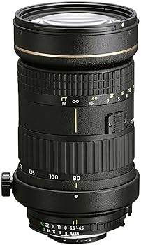 【中古】Tokina 望遠望遠レンズ AT-X 840 D 80-400粍 F4.5-5.6 キヤノン用 写真フィルム/デジタル一眼相応う