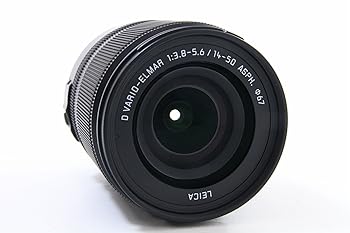【中古】パナソニック 判定基準望遠レンズ フォーサーズ用 ライカ D VARIO-ELMAR 14-50粍 F3.8-5.6 ASPH. MEGA O.I.S. L-RS014050