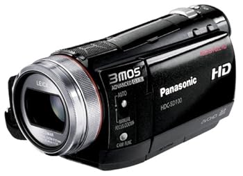 【中古】パナソニック デジタルハイビジョンビデオカメラ 黒いこと HDC-SD100-K