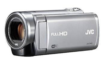 【中古】JVCケンウッド JVC ハイビジョンメモリームービー Everio GZ-EX250 16GB Wi-Fi搭載 シルバー GZ-EX250-S｜Umibose店
