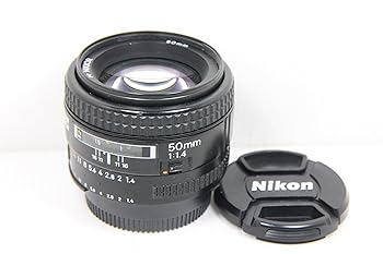 【中古】Nikon AF水晶体 AF 50粍 F1.4