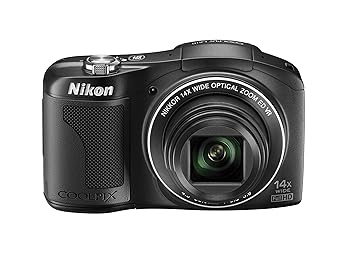 【中古】Nikon デジタル写真機 COOLPIX L610 光学14倍 単3形独居室相応う 黒いこと L610BK