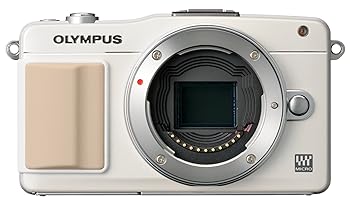【中古】OLYMPUS 鏡鑑受け答え一眼 PEN mini E-PM2 上半身 白いこと E-PM2 BODY WHT