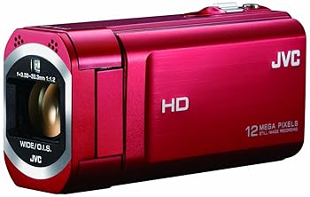 【中古】JVCKENWOOD JVC テレビカメラ EVERIO GZ-V675 内蔵記憶装置32GB さくら色赤いこと GZ-V675-R