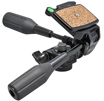 【中古】スリック SH-734 HD ブラック 動画対応3ウェイ雲台 206522|Umibose店