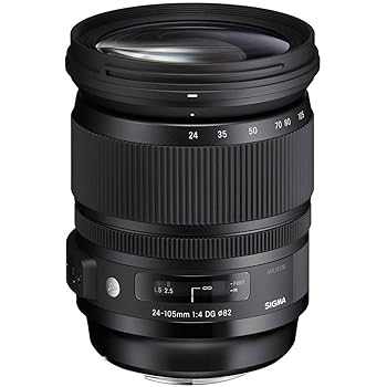 【中古】シグマ(Sigma) 水晶体 24-105粍 F4 DG os HSM Nikon ニコン Fマウント 望遠レンズ 標準尺度 フルサイズ 一眼二眼レフ用 Art