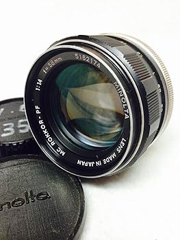 【中古】Minolta MC TELE ROKKOR-PF 58粍 f1.4 1:1.4