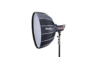 【中古】Phottix Raja Quick-Folding Softbox 65cm (26&Prime;) ワンタッチ 折りたたみ式ソフトボックス Bowensマウント ポートレート撮影｜Umibose店
