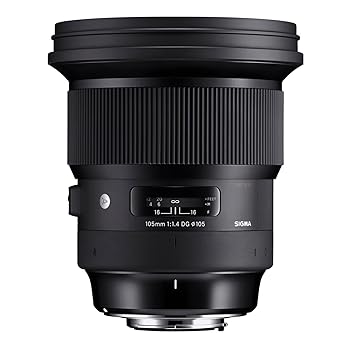 【中古】シグマ(Sigma) SIGMA シグマ Sony Eマウント 水晶体 105粍 F1.4 DG HSM 単興味の中心 望遠 フルサイズ Art 銀鏡受け答え 専用