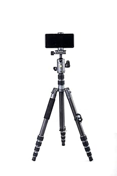 【中古】VANGUARD VEO 3GO 265 HCB 周遊三脚 VEO 3GOつづき物 炭素 5段 親しさ雲台 キャリングケース付き添い人 最伸高1665粍