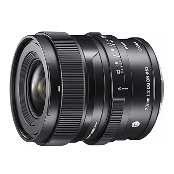 【中古】シグマ(Sigma) 水晶体 20粍 F2 DG DN Lマウント 単興味の中心 広角 フルサイズ 鏡鑑受け答え用 Contemporary