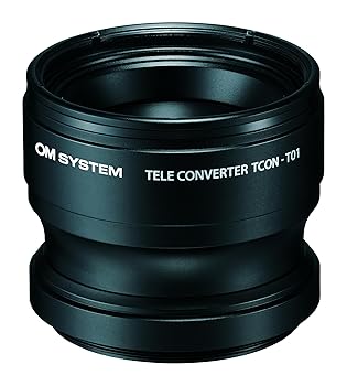 【中古】OM System Olympus TCON-T01 テレ変換器 TGつづき物写真機用
