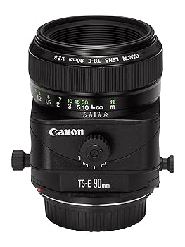 【中古】Canon テイルト・シフトレンズ TS-E90粍 F2.8 フルサイズ相応う