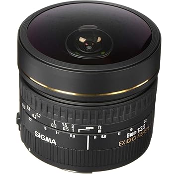 【中古】SIGMA 単興味の中心広角レンズ 8粍 F3.5 EX DG CIRCULAR FISHEYE キヤノン用 外回り魚眼 フルサイズ相応う 485276