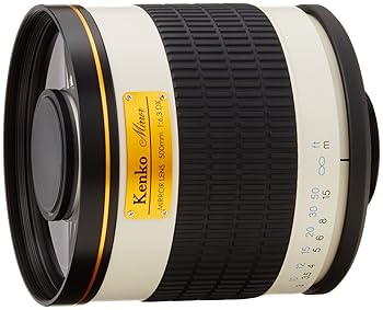 【中古】Kenko 望遠水晶体 鏡鑑水晶体 500粍 F6.3 DX ハウツー物興味の中心 写真フィルム/デジタル一眼相応う