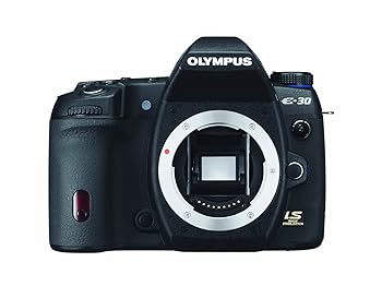 【中古】OLYMPUS デジタル一眼二眼レフ写真機 E-30 上半身 E-30BODY