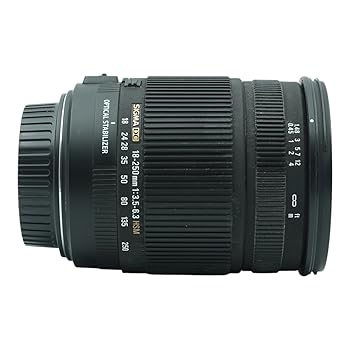 【中古】シグマ 18-250粍 F3.5-6.3 DC os HSM EO キヤノン用