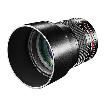 【中古】SAMYANG 単興味の中心 水晶体 85粍 F1.4 キヤノン EF用 フルサイズ相応う