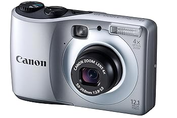 【中古】Canon デジタル写真機 PowerShot A1200 しろがね色 PSA1200(SL)