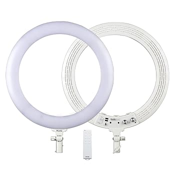 【中古】Phottix Nuada Ring60C LED Light 点火装置照明ランプ嘱する 色気温3200K～5600K 52W CRI 96+ TLCI 98+ 遠隔操作相応う 46珊 大型輪っか点火装置