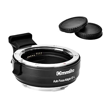 【中古】Commlite コマーシャル-EF-L マウントアダプタ Canon(キヤノン)EF/EF-S水晶体-SIGMA FP Panasonic(パナソニック)S5 S1 S1R S1H Leica(ライカ)SL601 SL2 L
