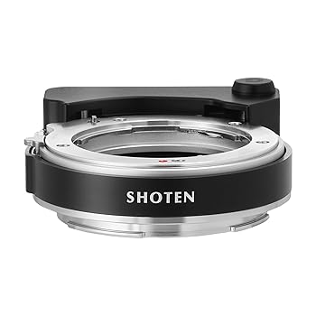 【中古】SHOTEN 陰電子マウントアダプタ GTZ (コンタックスG水晶体 → ニコンZマウント取り替えっこ） AF原動機内蔵 陰電子取り締まる AF-S/AF-C 黒いこと