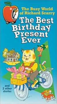 【中古】The Busy World of Richard Scarry - The Best Birthday Present Ever [VHS] [Import]｜Umibose店