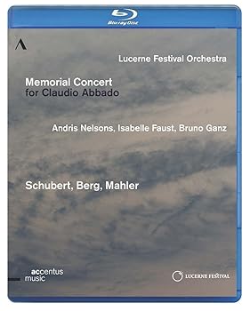 【中古】Memorial Concert For Abbado [Andris Nelsons, Isabelle Faust; Bruno Ganz; Lucerne Festival Orchestra] [ACCENTUS] [Blu-ray] [2014]｜Umibose店