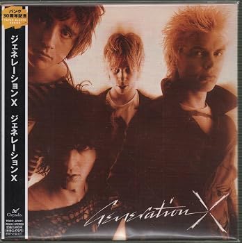 【中古】ジェネレーションX(紙ジャケット仕様)｜Umibose店