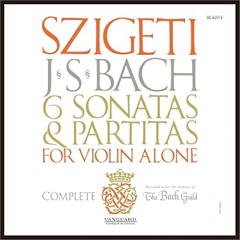 【中古】J.S. バッハ : 無伴奏ヴァイオリンのためのソナタとパルティータ BWV1001~1006 (全曲) / ヨゼフ・シゲティ (J.S.Bach : 6 Sonatas and Partitas|Umibose店