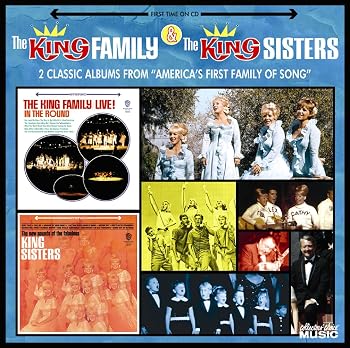 【中古】The King Family Live! In The Round/ The New Sounds Of The Fabulous King Sisters|Umibose店