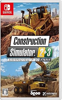 【中古】コンストラクション シミュレーター 2&3 ダブルパック-Switch|Umibose店