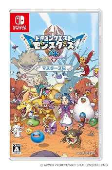 【中古】ドラゴンクエストモンスターズ４　枯れ木の国のビアンカ・フローラ　マスターズ版 -Switch｜Umibose店