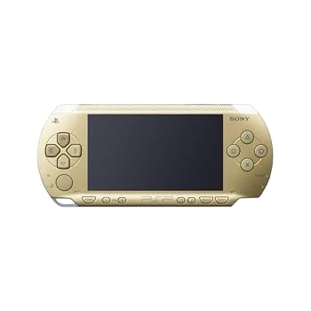 【中古】PSP「プレイステーション・ポータブル」 シャンパンゴールド (PSP-1000CG) 【メーカー生産終了】｜Umibose店