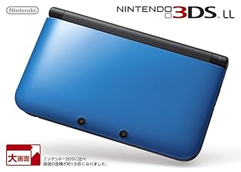 【中古】ニンテンドー3DS LL ブルーXブラック【メーカー生産終了】｜Umibose店 25,533円