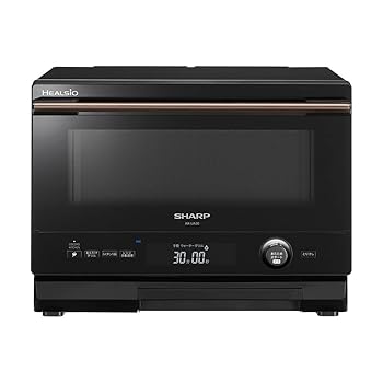 【中古】シャープ ウォーターオーブンヘルシオ AX-UA30-B ブラック 幅470×奥行390×高さ340 mm|Umibose店
