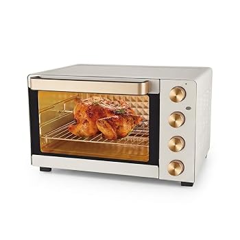 【中古】電子レンジ調理オーブン 、オーブンレンジ 、エアーオーブン 360°空気循環 透明窓 シンプル操作 50L 、操作が簡単、ノンフライオーブン 一人暮|Umibose店